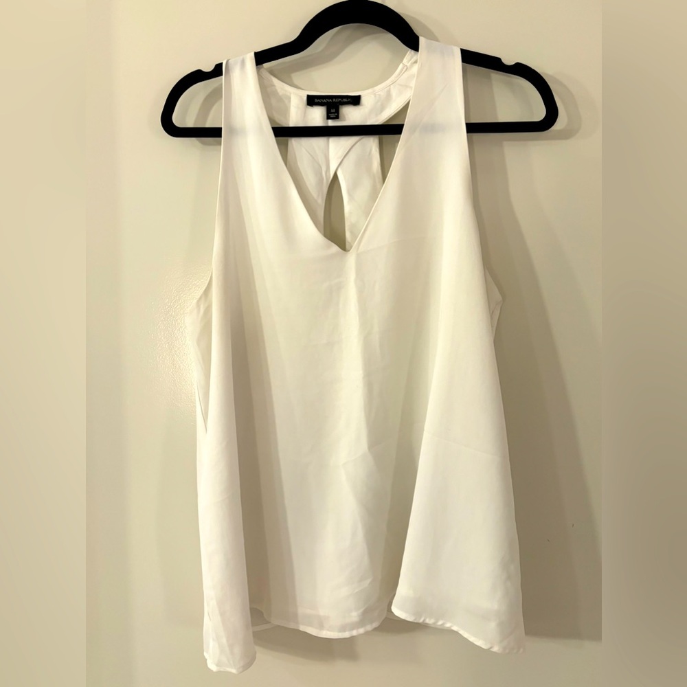 BANANA REPUBLIC - Crepe Halter Blouse